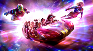 Disneyland premier wlat disney studios avengers campus