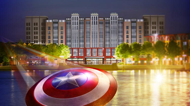 disney hotel new york the art of marvel